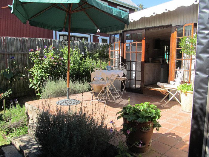 Private Veranda Outside The Nest Suite